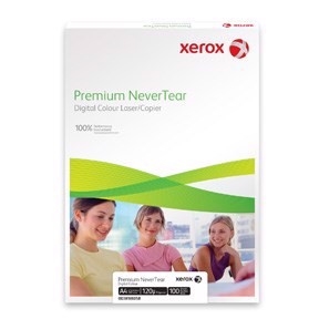 A4 Xerox Premium NeverTear 125 g/m² - 100 ark pakke