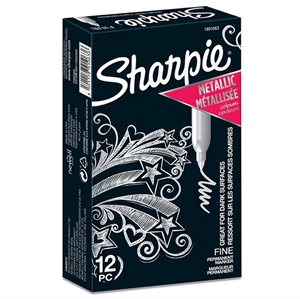 Sharpie Marker Metallic 1,4mm sølv
