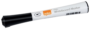 Nobo WB-marker Glide, rund spiss på 1 mm, svart (4)
