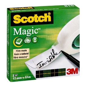 3M Tape Scotch Magic 12mmx33m: 

3M Tape Scotch Magic 12mmx33m