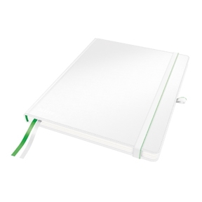 Leitz notatbok for kompatibel iPad, størrelse A4, 96g/80 ark, hvit.