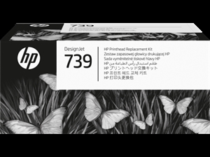 HP 739 DesignJet blekkhode byttepakke