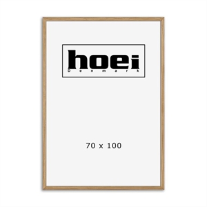 Massiv eikeramme til foto og plakater 70 x 100 cm