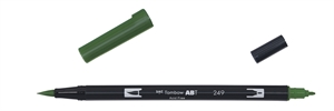 Tombow Marker ABT Dual Brush 249 hunter green