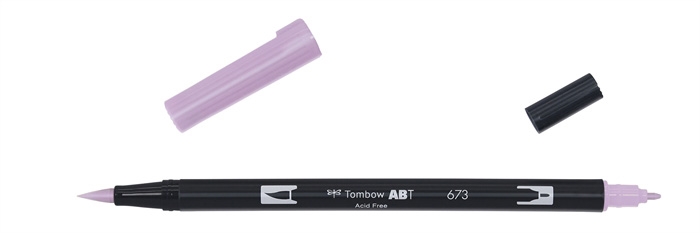 Tombow Marker ABT Dual Brush 673 orkide