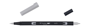 Tombow Marker ABT Dual Brush N75 kul grå 3