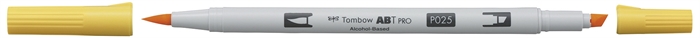 Tombow Marker alkohol ABT PRO Dual Brush 025 lys oransje