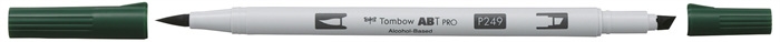 Tombow Marker alkohol ABT PRO Dual Brush 249 jegergrønn