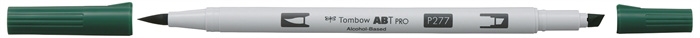 Tombow Marker alkohol ABT PRO Dual Brush 277 mørkegrønn