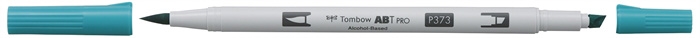 Tombow Marker alkohol ABT PRO Dual Brush 373 havblå