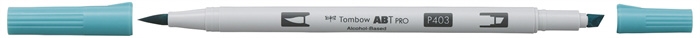 Tombow Marker alkohol ABT PRO Dual Brush 403 lys blå