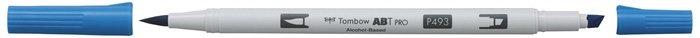 Tombow Marker alkohol ABT PRO Dual Brush 493 reflex blue