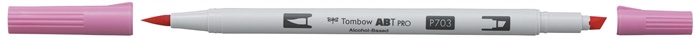 Tombow Marker alkohol ABT PRO Dual Brush 703 rosa rose