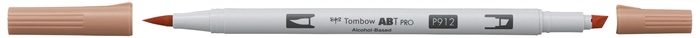 Tombow Marker alkohol ABT PRO Dual Brush 912 blek kirsebær