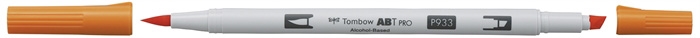 Tombow Marker alkohol ABT PRO Dual Brush 933 oransje