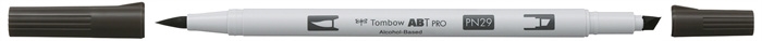 Tombow Marker alkohol ABT PRO Dual Brush N29 varm grå 13
