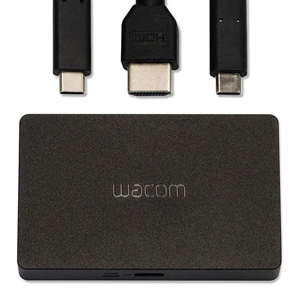 Wacom omformer HDMI-USB-C Kit Inkluderer kabler (Ingen AC-adapter)