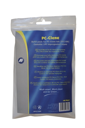 AF påfyllspakke for PC-Clene boks (AFPCC100) 100 stk.