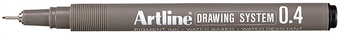 Artline Tegnesystem 0.4 sort