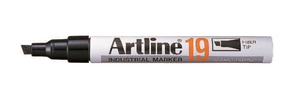 Artline Marker 19 Industri 5.0 sort translates to Norwegian as:

Artline Marker 19 Industri 5.0, svart