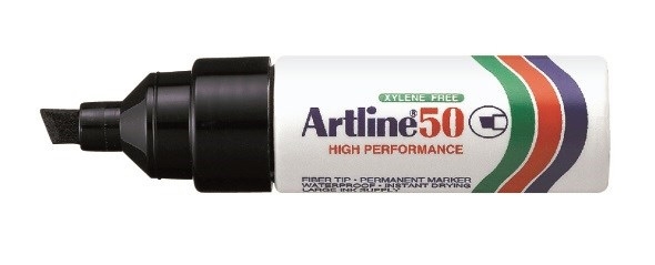Artline Marker 50 Permanent 6.0, svart