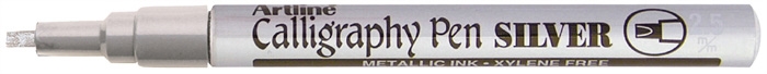 Artline Metallic Calligraphy 993 sølv
