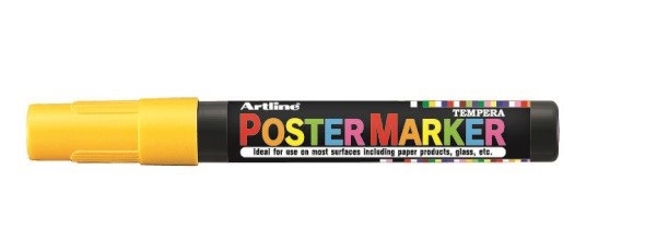 Artline Plakatmerkepenn EPP-4 2.0 gul
