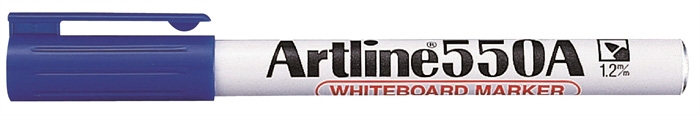 Artline Whiteboard Marker 550A blå.