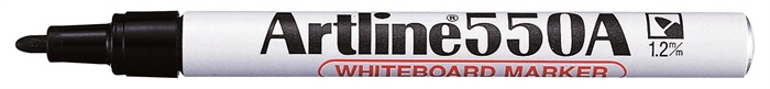 Artline Whiteboard Marker 550A, sort