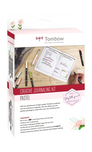 Tombow Kreativ Journaling Kit Pastell