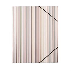 Büngers elastiske mappe A4 i papp, med 3 klaffer, i fargen ocean.