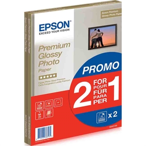 Epson A4 Premium Glossy Paper 255g, 30 ark