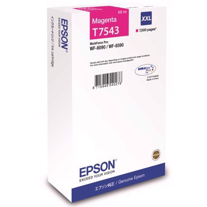 Epson WorkForce Ink XXL Magenta - T7543