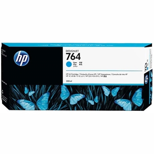 HP 764 cyan blekkpatron, 300 ml
