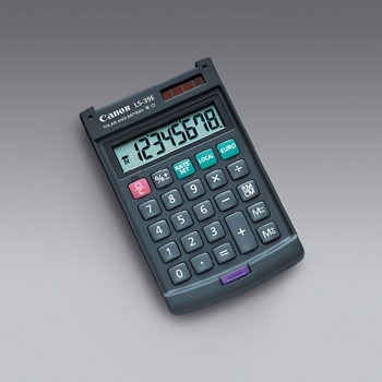 Canon LS-39E kalkulator med 8 sifre
