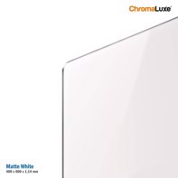 ChromaLuxe Photo Panel - 400 x 600 x 1,14 mm Matte White Aluminium