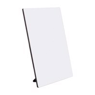 ChromaLuxe Wood Photo Panel with Kickstand, 300 x 200 x 6 mm Gloss White