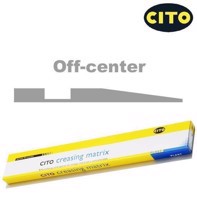 CITO Off-center Kanalmatriser, 40/2-3 buf (skinnfarge)