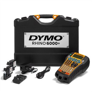LabelMaker Rhino 6000 etikettskriversett med koffert