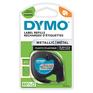 Tape DYMO LT metallisk sølv