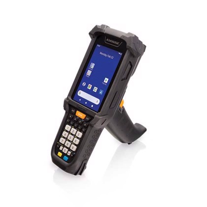 Datalogic Skorpio X5, 2D, MR, BT, Wi-Fi, NFC, alpha, Gun, GMS, ext. bat., Android