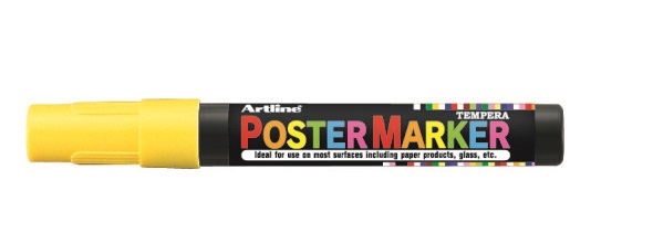 Artline Plakatmarkør EPP-4 2.0 fl. gul