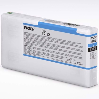 Epson Cyan T9132 - 200 ml blekkpatron