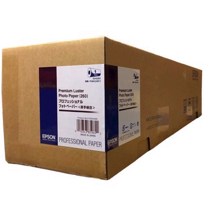 Epson Premium Luster Photo paper 260 g/m2 - 44" x 30,5 m | C13S042083