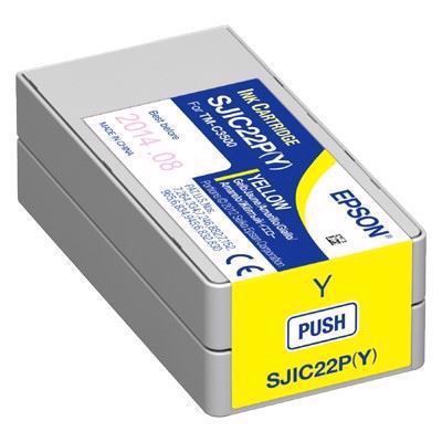 Epson Gul blekkpatron til Epson TM-C3500 - 32,5 ml