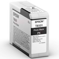 Epson Photo Black 80 ml blekkpatron T8501 - Epson SureColor P800