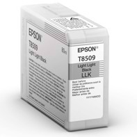 Epson Light Light Black 80 ml blekkpatron T8509 - Epson SureColor P800