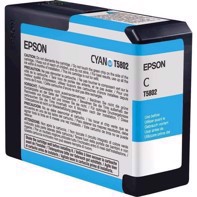 Epson Cyan 80 ml blekkpatron T5802 - Epson Pro 3800 og 3880