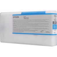 Epson Cyan T6532 - 200 ml blekkpatron til Epson Pro 4900