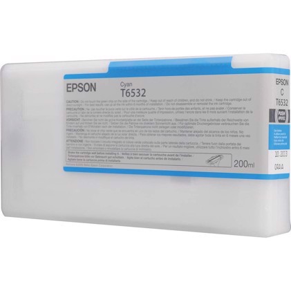 Epson Cyan T6532 - 200 ml blekkpatron til Epson Pro 4900